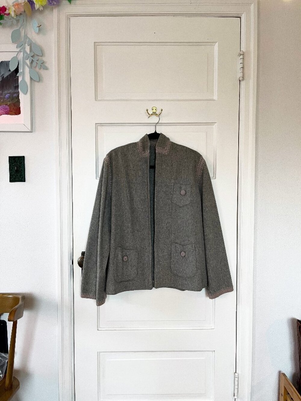 Grey Fairy Wool Cardigan